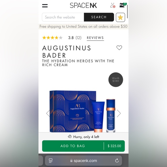 AUGUSTINUS BADER THE HYDRATION HEROES WITH THE CREAM 2 PC SET (BRAND NEW IN BOX) - Picture 1 of 4